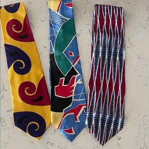 Colorful FORMAT Ties Set